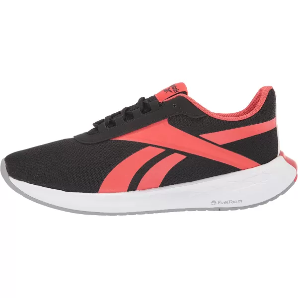 imageReebok Mens Energen Plus Running ShoeBlackDynamic RedWhite