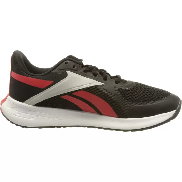 imageReebok Mens Energen Plus Running ShoeCore BlackPure Grey 3Vector Red