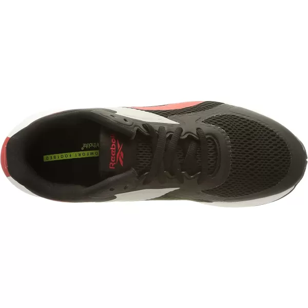 imageReebok Mens Energen Plus Running ShoeCore BlackPure Grey 3Vector Red