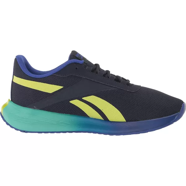 imageReebok Mens Energen Plus Running ShoeVector NavyAcid YellowBright Cobalt