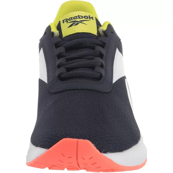 imageReebok Mens Energen Plus Running ShoeVector NavyWhiteAcid Yellow