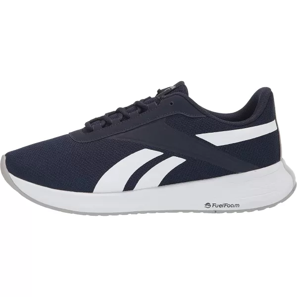 imageReebok Mens Energen Plus Running ShoeVector NavyWhitePure Grey