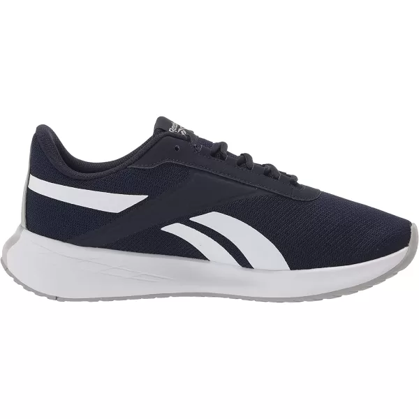 imageReebok Mens Energen Plus Running ShoeVector NavyWhitePure Grey