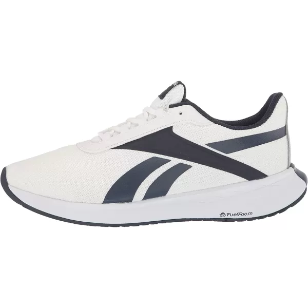 imageReebok Mens Energen Plus Running ShoeWhiteVector NavyGable Grey