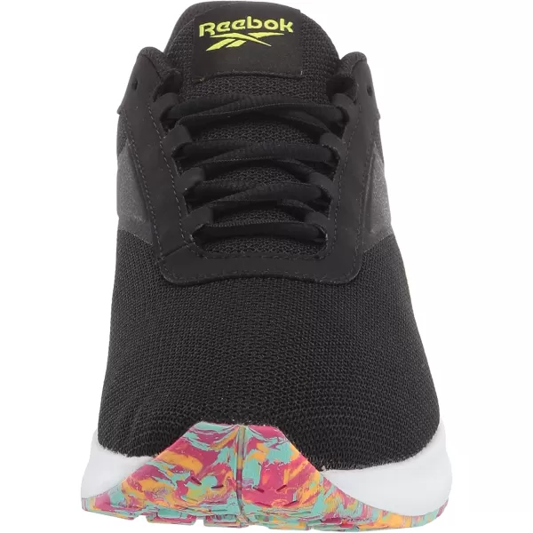 imageReebok Mens Energen Running Shoe in BlackWhiteAcid Yellow