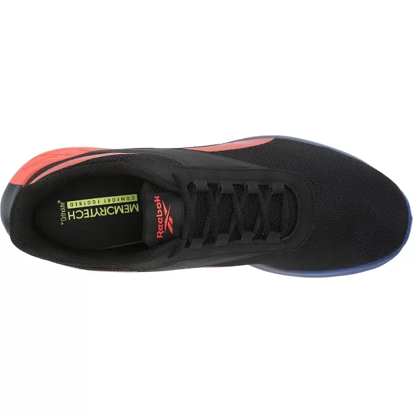 imageReebok Mens Energen Running ShoeCore BlackDynamic RedBright Cobalt