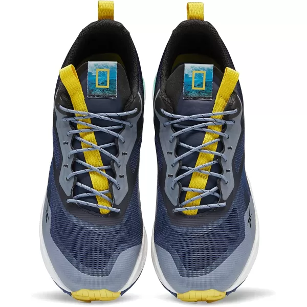 imageReebok Mens Floatride Energy 30 Running Shoe in Batik BlueSemi Pixel MintBoldly Yellow