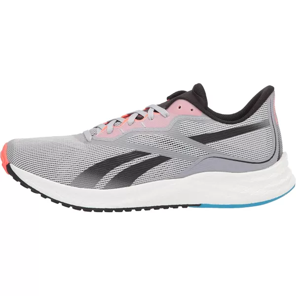 imageReebok Mens Floatride Energy 30 Running Shoe in Cold Grey Core Black and Orange Flare