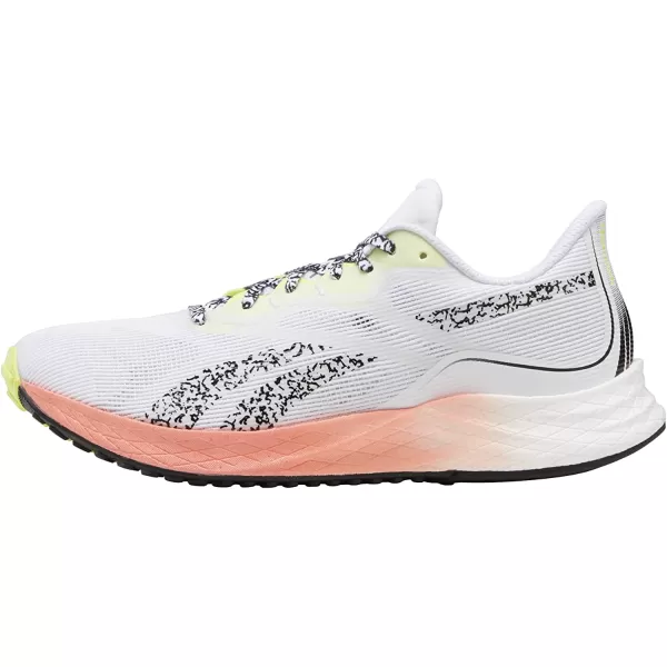 imageReebok Mens Floatride Energy 30 Running Shoe in Ftwr WhiteTwisted CoralDigital Glow