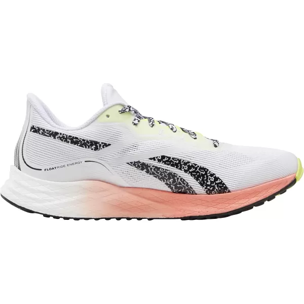 imageReebok Mens Floatride Energy 30 Running Shoe in Ftwr WhiteTwisted CoralDigital Glow