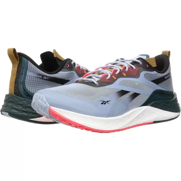 imageReebok Mens Floatride Energy 30 Running Shoe in Gable GreyMidnight PineNeon Cherry