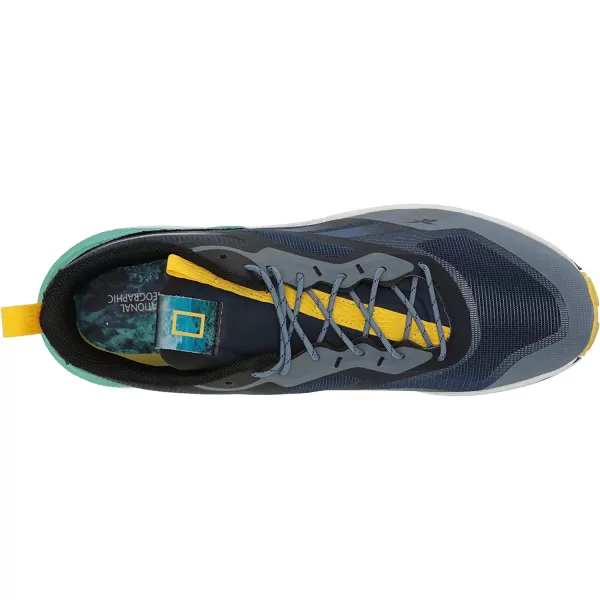 imageReebok Mens Floatride Energy 30 Running ShoeBatik BlueSemi Pixel MintBoldly Yellow