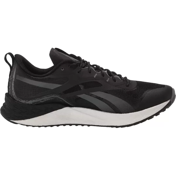 imageReebok Mens Floatride Energy 30 Running ShoeBlackPure GreyWhite