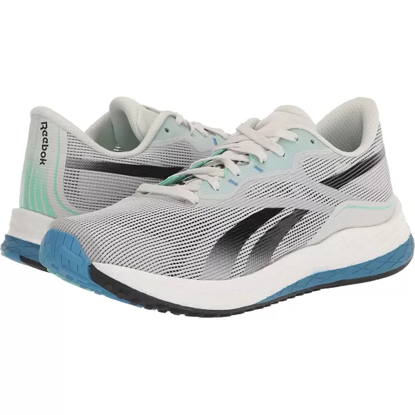 imageReebok Mens Floatride Energy 30 Running ShoePure GreyHint MintEssential Blue