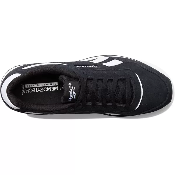 imageReebok Mens Glide SneakerBlackWhite