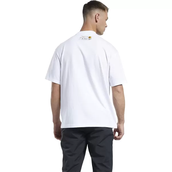 imageReebok Mens Graphic TeeJurassic WorldWhite
