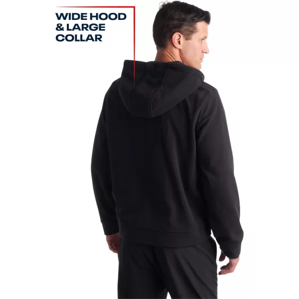 imageReebok Mens Jacket  Polar Fleece Sweatshirt Jacket  Lightweight Coat for Men MXXLBlack