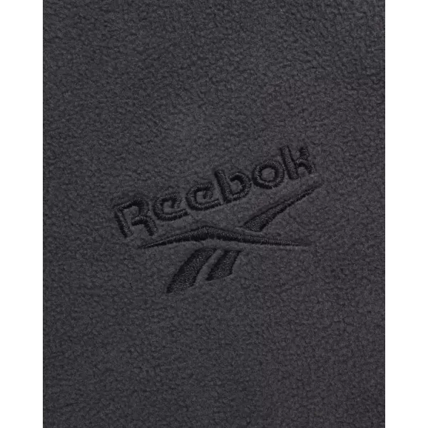 imageReebok Mens Jacket  Polar Fleece Sweatshirt Jacket  Lightweight Coat for Men MXXLCharcoal