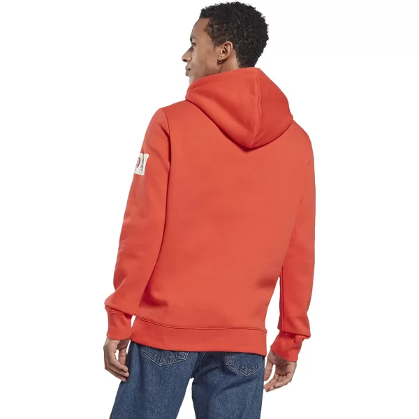 imageReebok Mens Looney Tunes Graphic Hoodie Dynamic Red