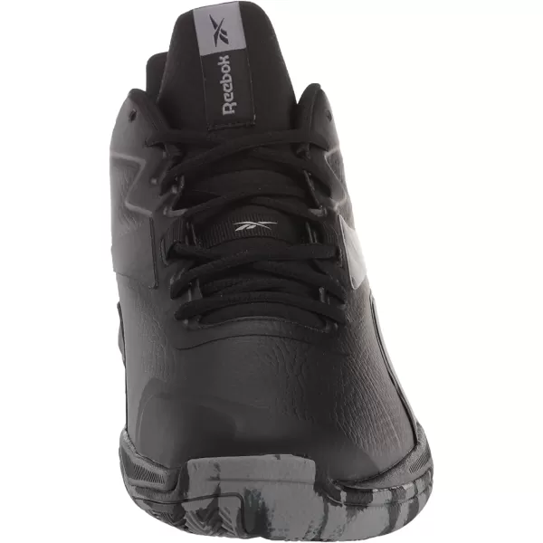 imageReebok Mens More Buckets Basketball ShoeBlackPure Grey