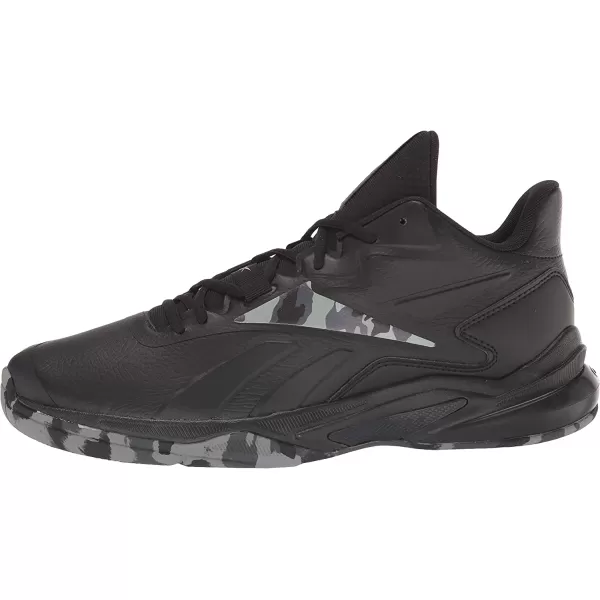 imageReebok Mens More Buckets Basketball ShoeBlackPure Grey