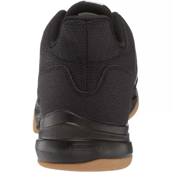 imageReebok Mens More Buckets Basketball ShoeBlackSilver MetallicWhite