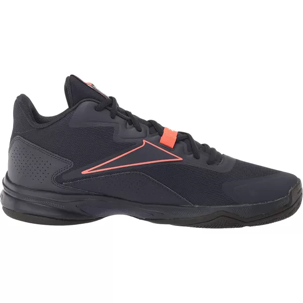 imageReebok Mens More Buckets Basketball ShoeVector NavyOrange FlareVector Blue