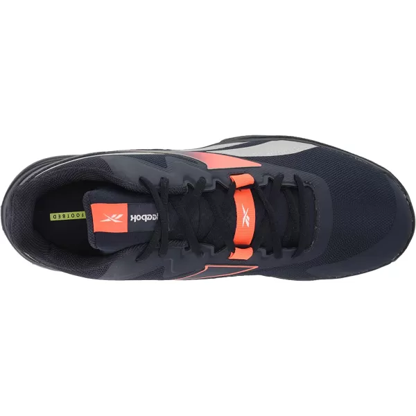 imageReebok Mens More Buckets Basketball ShoeVector NavyOrange FlareVector Blue