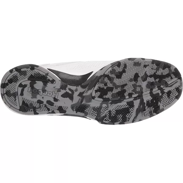 imageReebok Mens More Buckets Basketball ShoeWhiteBlackCold Grey