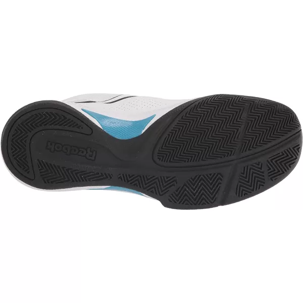 imageReebok Mens More Buckets Basketball ShoeWhiteBlackEnergy Blue