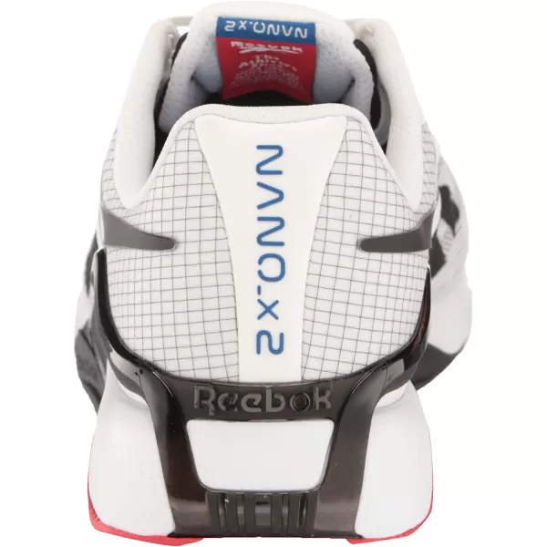 imageReebok Mens Nano X2 Cross Trainer WhiteBlackVector Red 10