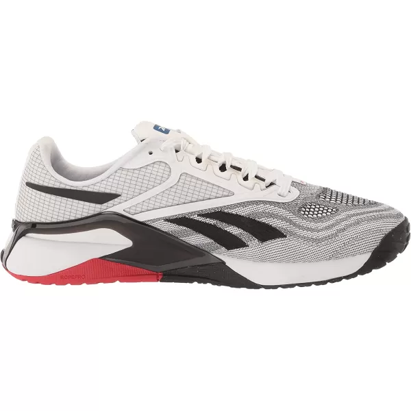 imageReebok Mens Nano X2 Cross Trainer WhiteBlackVector Red 10