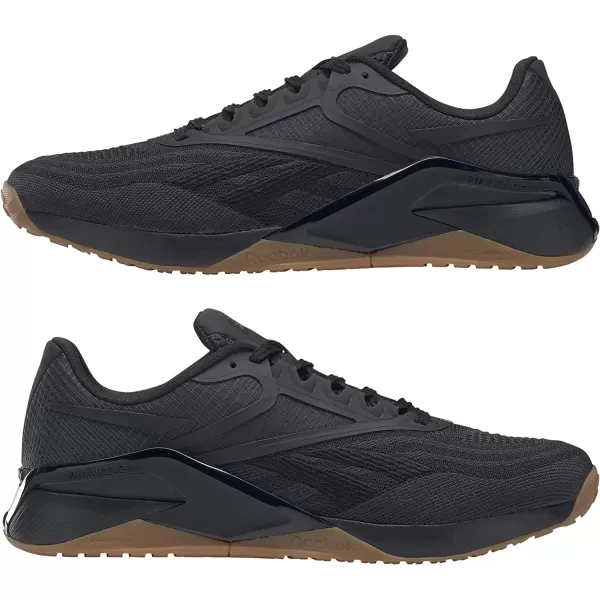 imageReebok Mens Nano X2 Cross TrainerCore BlackPure Grey 8Reebok Rubber Gum03
