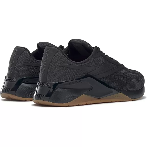 imageReebok Mens Nano X2 Cross TrainerCore BlackPure Grey 8Reebok Rubber Gum03