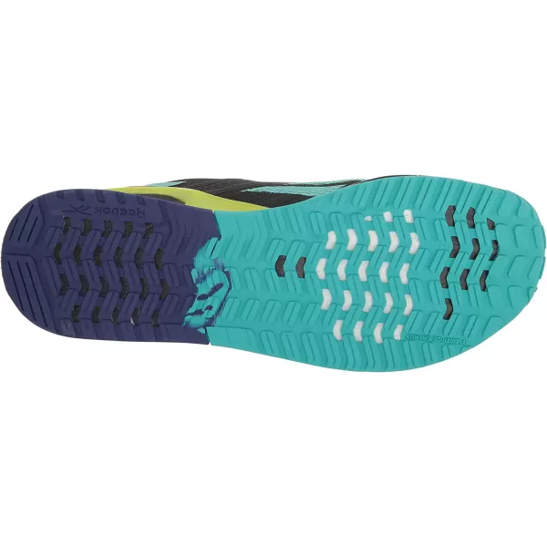imageReebok Mens Nano X2 Cross TrainerCore BlackSemi Classic Teal