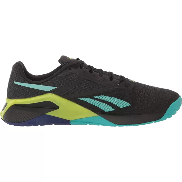 imageReebok Mens Nano X2 Cross TrainerCore BlackSemi Classic Teal