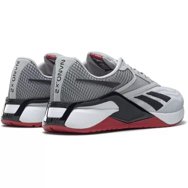 imageReebok Mens Nano X2 Cross TrainerFtwr WhitePure Grey 2Vector Red