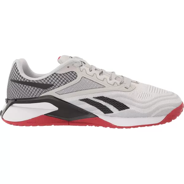 imageReebok Mens Nano X2 Cross TrainerFtwr WhitePure Grey 2Vector Red