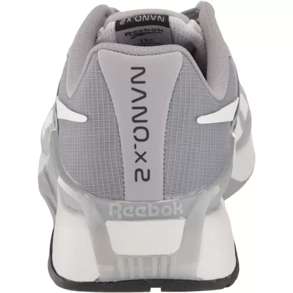 imageReebok Mens Nano X2 Cross TrainerReefresh Cold GreyWhite