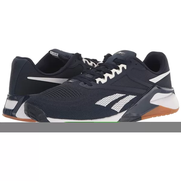imageReebok Mens Nano X2 Cross TrainerReefresh Vector NavyWhiteGum