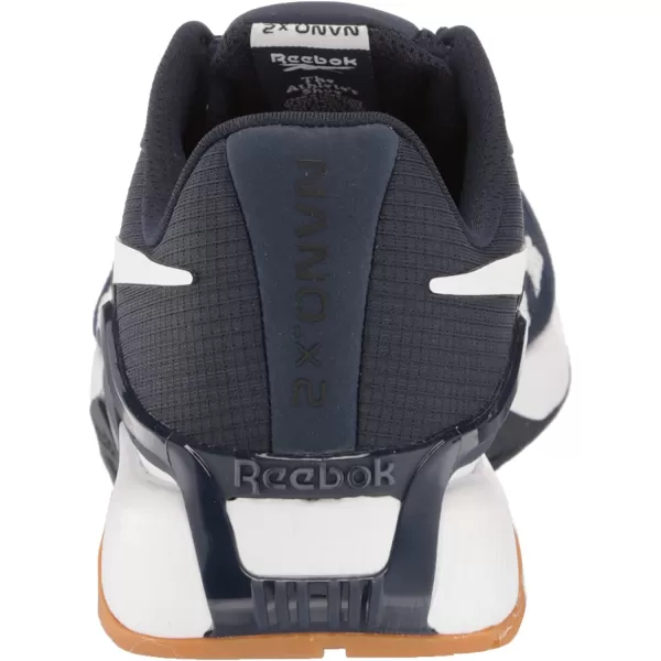 imageReebok Mens Nano X2 Cross TrainerReefresh Vector NavyWhiteGum