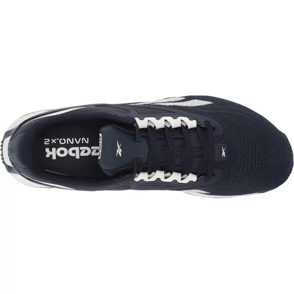 imageReebok Mens Nano X2 Cross TrainerReefresh Vector NavyWhiteGum