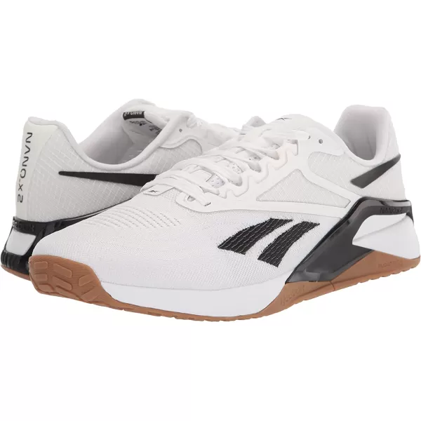 imageReebok Mens Nano X2 Cross TrainerWhiteBlackReebok Lee