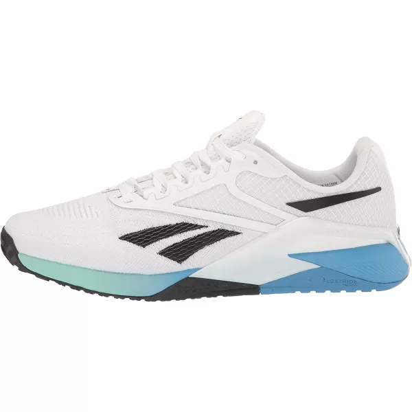 imageReebok Mens Nano X2 Cross TrainerWhiteEssential BlueHint Mint