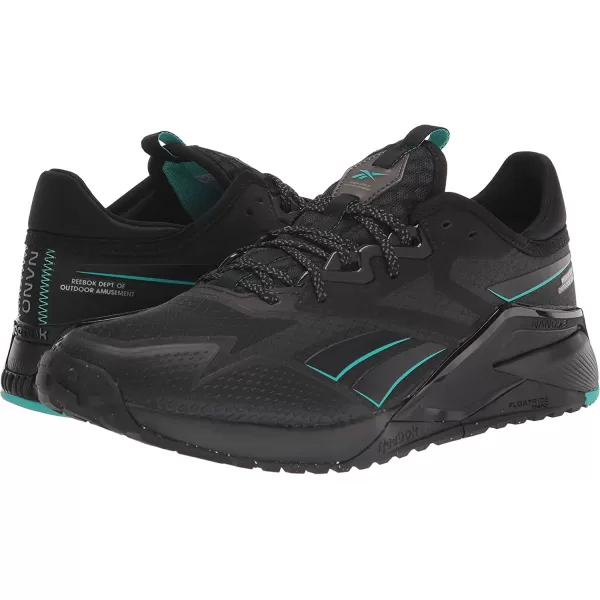 imageReebok Mens Nano X2 Tr Adventure Cross TrainerCore BlackClassic TealPure Grey