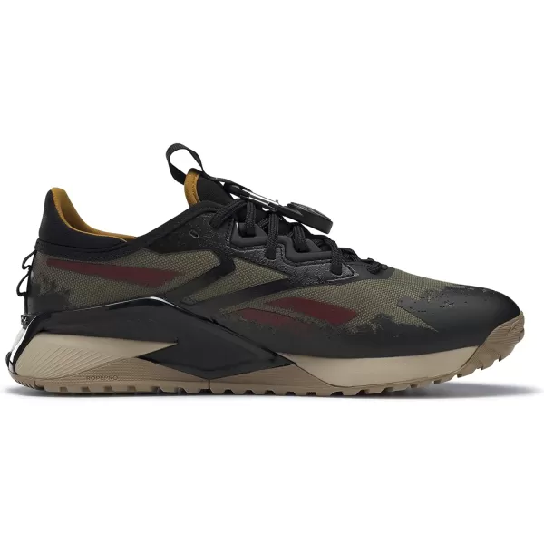 imageReebok Mens Nano X2 Tr Adventure Cross TrainerJurassic WorldModern OliveWild Khaki