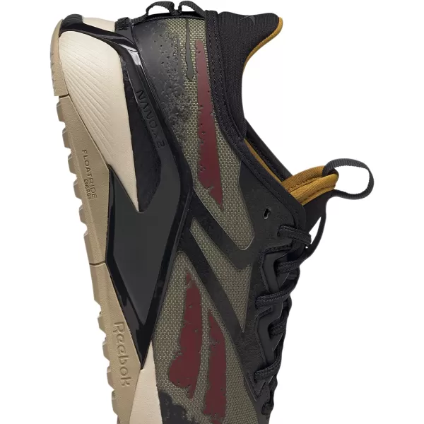 imageReebok Mens Nano X2 Tr Adventure Cross TrainerJurassic WorldModern OliveWild Khaki