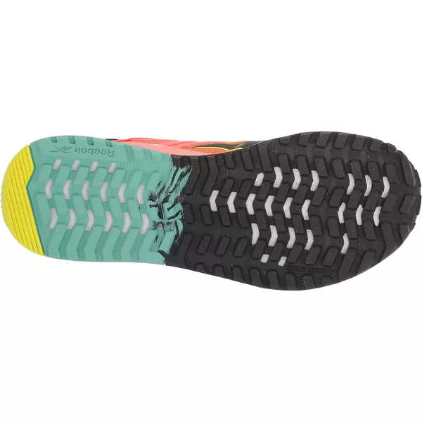 imageReebok Mens Nano X2 Tr Adventure Cross TrainerOrange FlareBlackSolar Acid Yellow