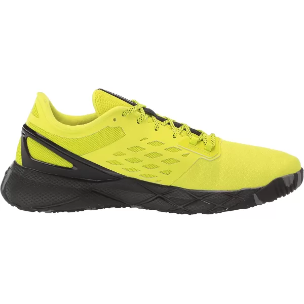 imageReebok Mens Nanoflex Cross TrainerAcid YellowPure Grey 6Core Black