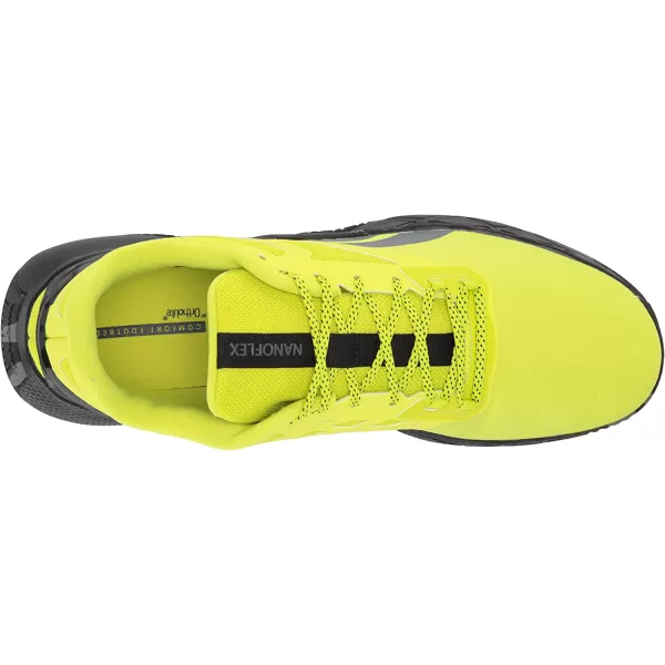 imageReebok Mens Nanoflex Cross TrainerAcid YellowPure Grey 6Core Black